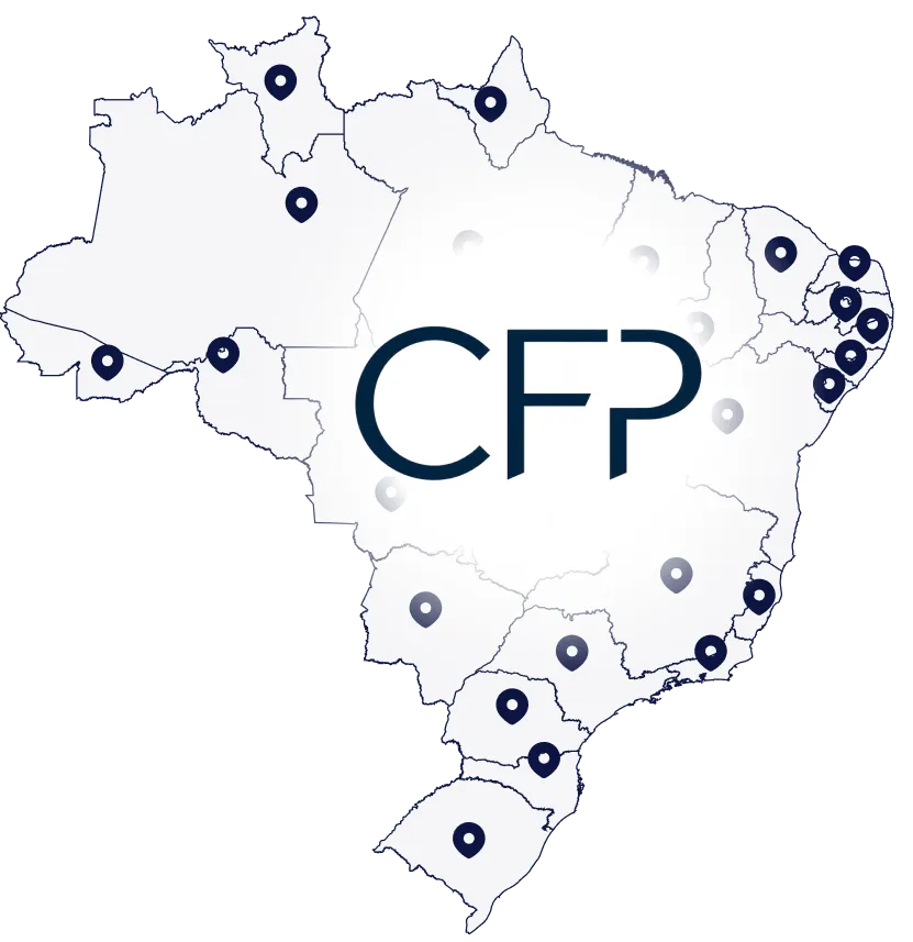 Mapa de Atuação CFP Advogados